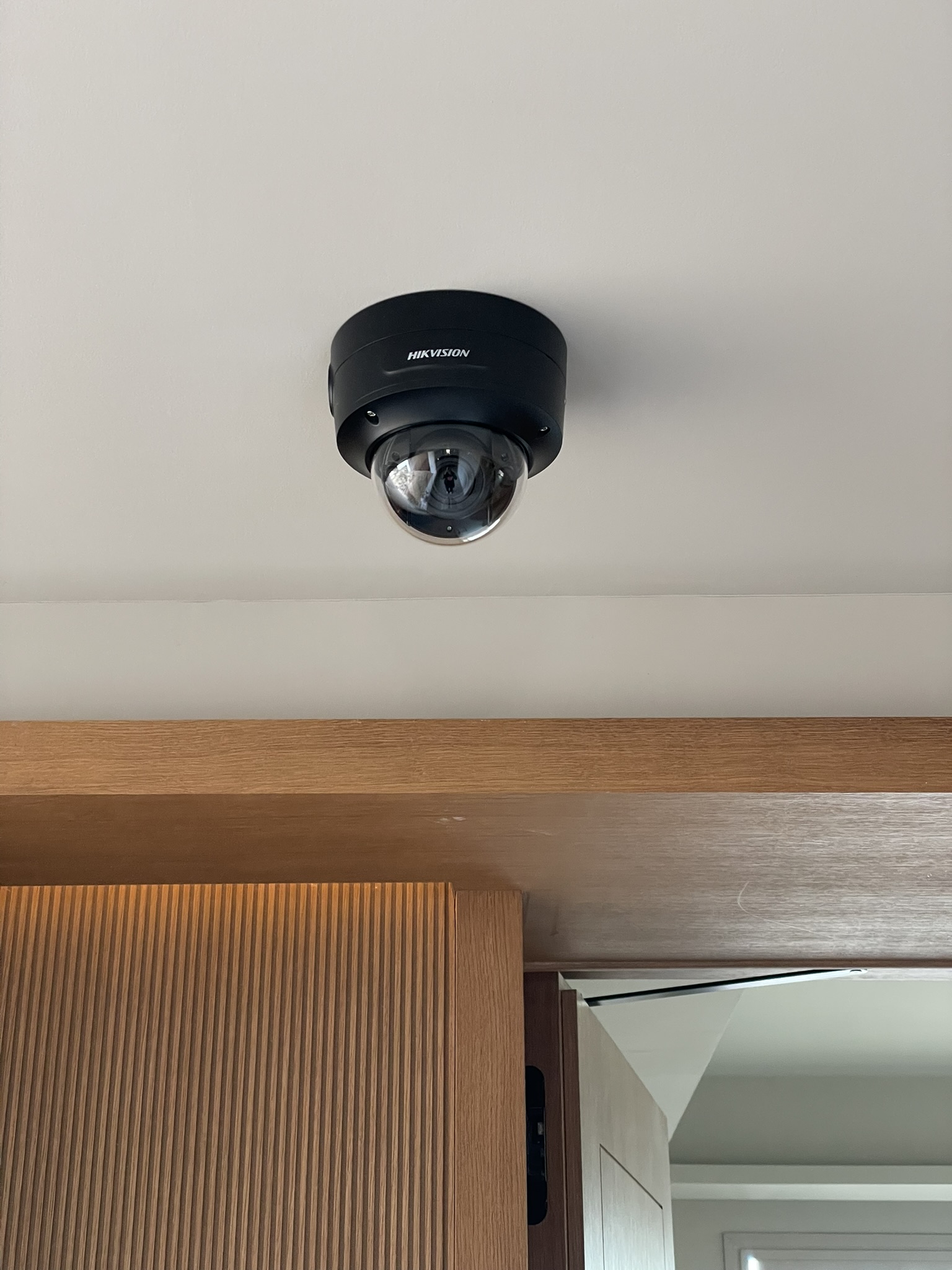 Cámara instalada